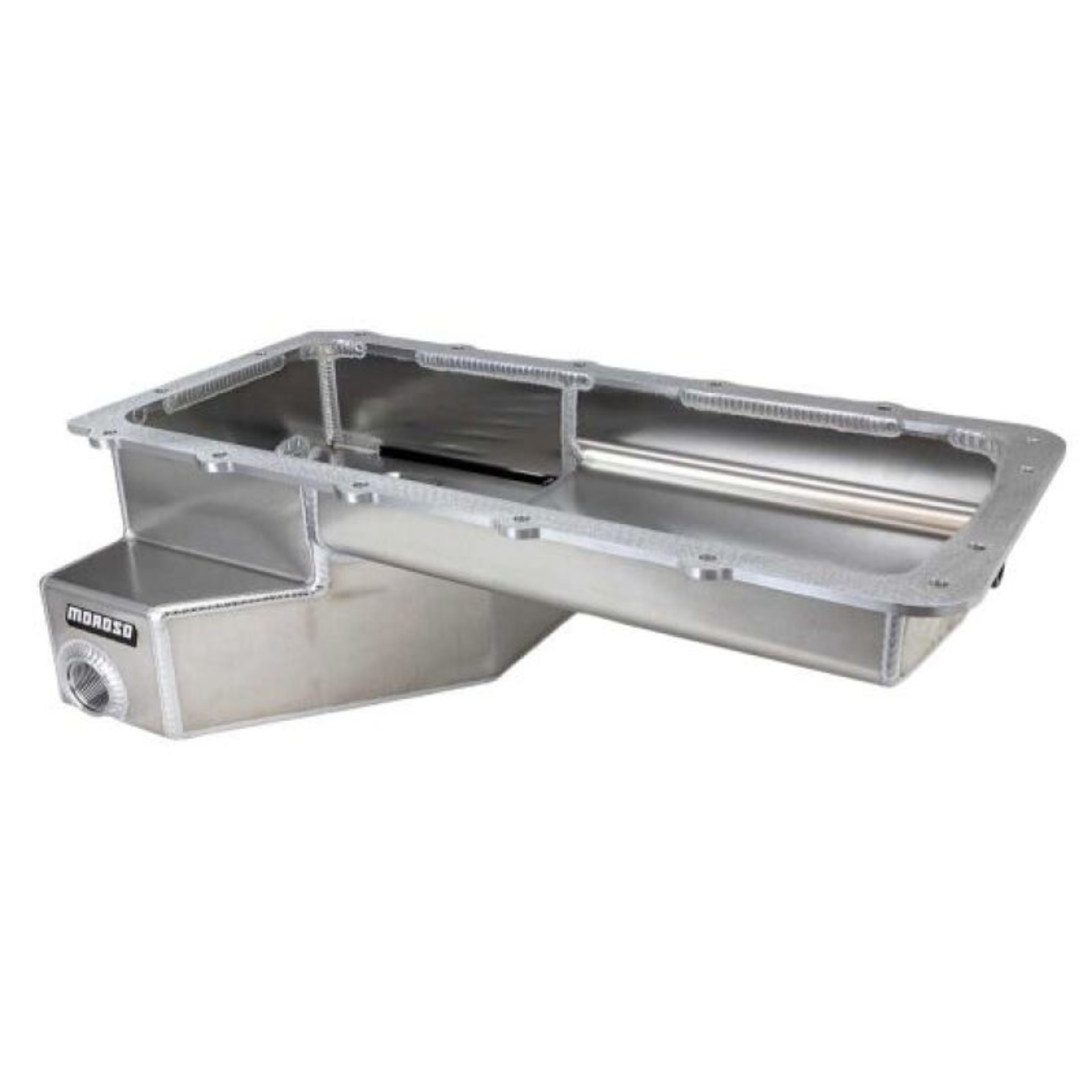 Picture of Moroso Ford Coyote External Wet Sump Single -16AN Pickup Aluminum Oil Pan