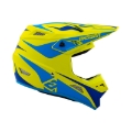 Picture of Answer 26 AR1 Mototown Helmet Matte Hyper Acid/Cyan/Dark Blue - Large