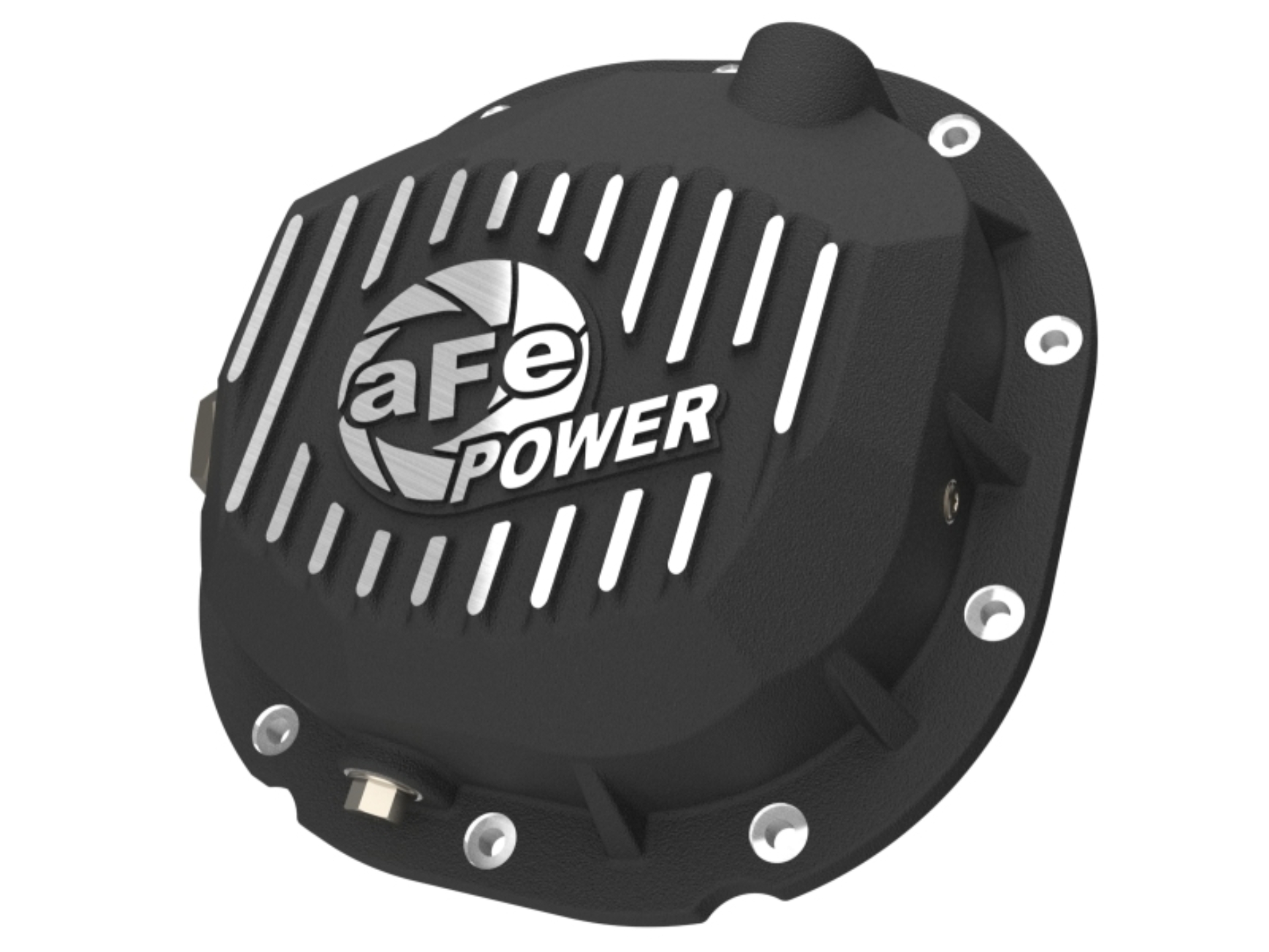 Picture of aFe 90-14 Ford F-150 Rear Differential Cover - Black w/ Machined Fins