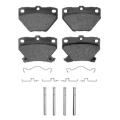 Picture of R1 00-08 Pontiac Vibe Rear Performance Sport Pads & Hardware Kit