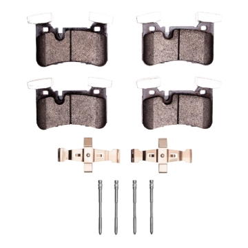 Picture of R1 11-13 Mercedes-Benz C63 AMG Rear Performance Sport Pads & Hardware Kit