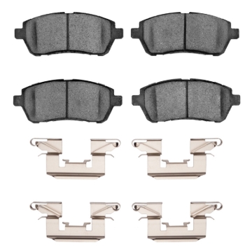 Picture of R1 11-19 Ford Fiesta (USA/Canada) Front Performance Sport Pads & Hardware Kit