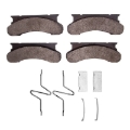Picture of R1 75-94 Ford E-250 Econoline Club Wagon Front Super Duty Pads & Hardware Kit