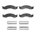 Picture of R1 92-94 Ford E-350 Econoline Front Super Duty Pads & Hardware Kit