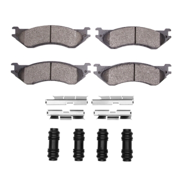 Picture of R1 03-03 Dodge Ram 1500 Van Front Super Duty Pads & Hardware Kit