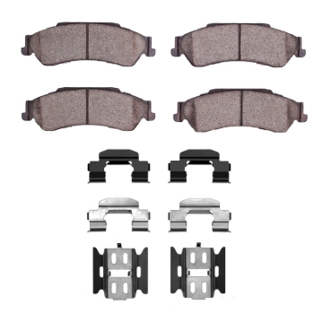 Picture of R1 97-05 Chevrolet S10 Rear Super Duty Pads & Hardware Kit