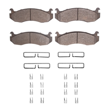 Picture of R1 96-06 Hummer H1 Front Super Duty Pads & Hardware Kit