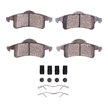 Picture of R1 99-04 Jeep Grand Cherokee Rear Super Duty Pads & Hardware Kit