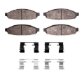 Picture of R1 03-05 Lincoln Aviator Front Super Duty Pads & Hardware Kit