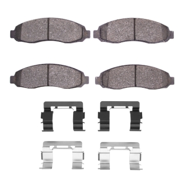 Picture of R1 03-04 Dodge Dakota 4WD Front Super Duty Pads & Hardware Kit
