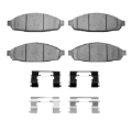 Picture of R1 03-11 Ford Crown Victoria Front Super Duty Pads & Hardware Kit
