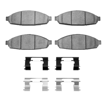 Picture of R1 03-11 Ford Crown Victoria Front Super Duty Pads & Hardware Kit