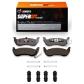 Picture of R1 03-11 Ford Ranger (USA/Canada) Rear Super Duty Pads & Hardware Kit