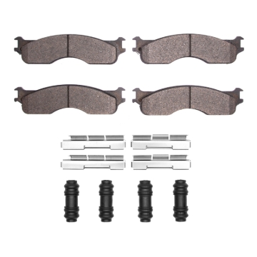 Picture of R1 04-04 Dodge Ram 1500 Pickup Front Super Duty Pads & Hardware Kit