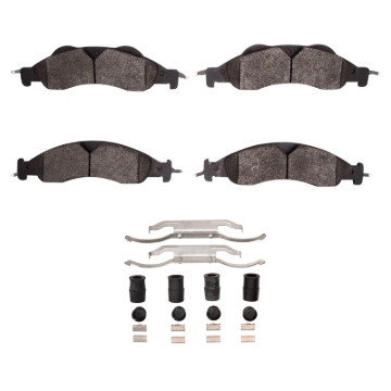 Picture of R1 07-09 Ford Expedition Front Super Duty Pads & Hardware Kit