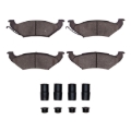 Picture of R1 91-95 Ford Crown Victoria Rear Ceramic Pads & Hardware Kit