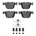 Picture of R1 10-19 BMW X6 Rear Ceramic Pads & Hardware Kit