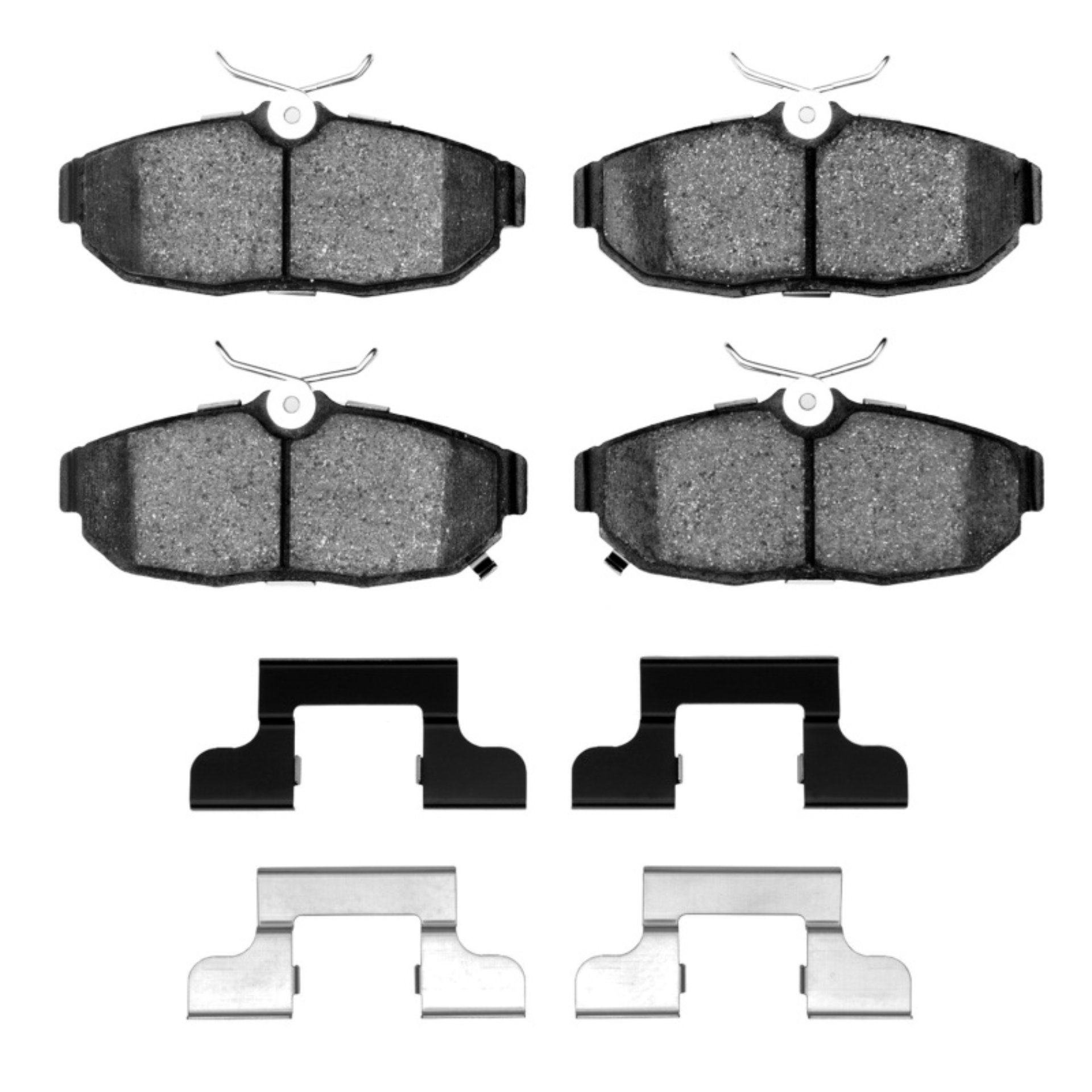 Picture of R1 12-14 Ford Mustang Rear Ceramic Pads & Hardware Kit