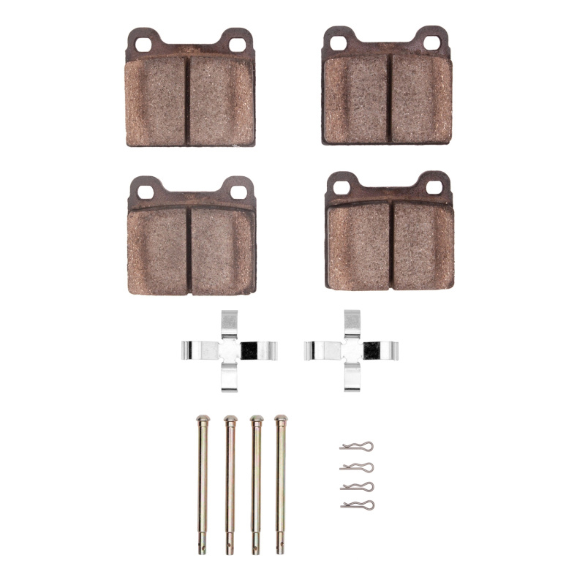 Picture of R1 73-80 Audi Fox Front Semi Met Pads & Hardware Kit