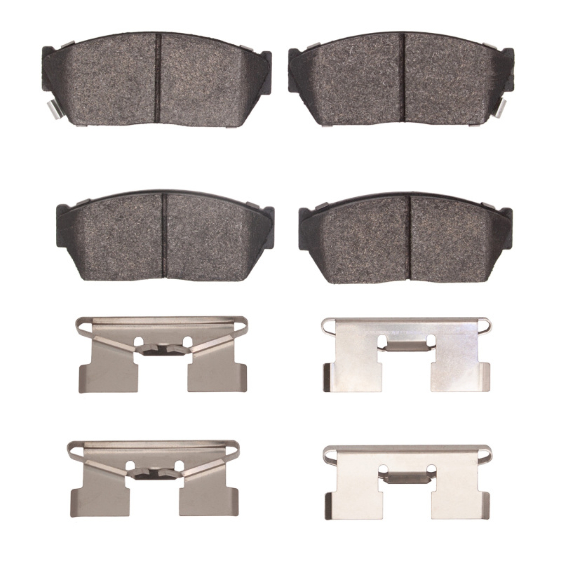 Picture of R1 82-87 Honda Civic Front Semi Met Pads & Hardware Kit