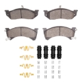 Picture of R1 88-90 Chrysler Dynasty Front Semi Met Pads & Hardware Kit