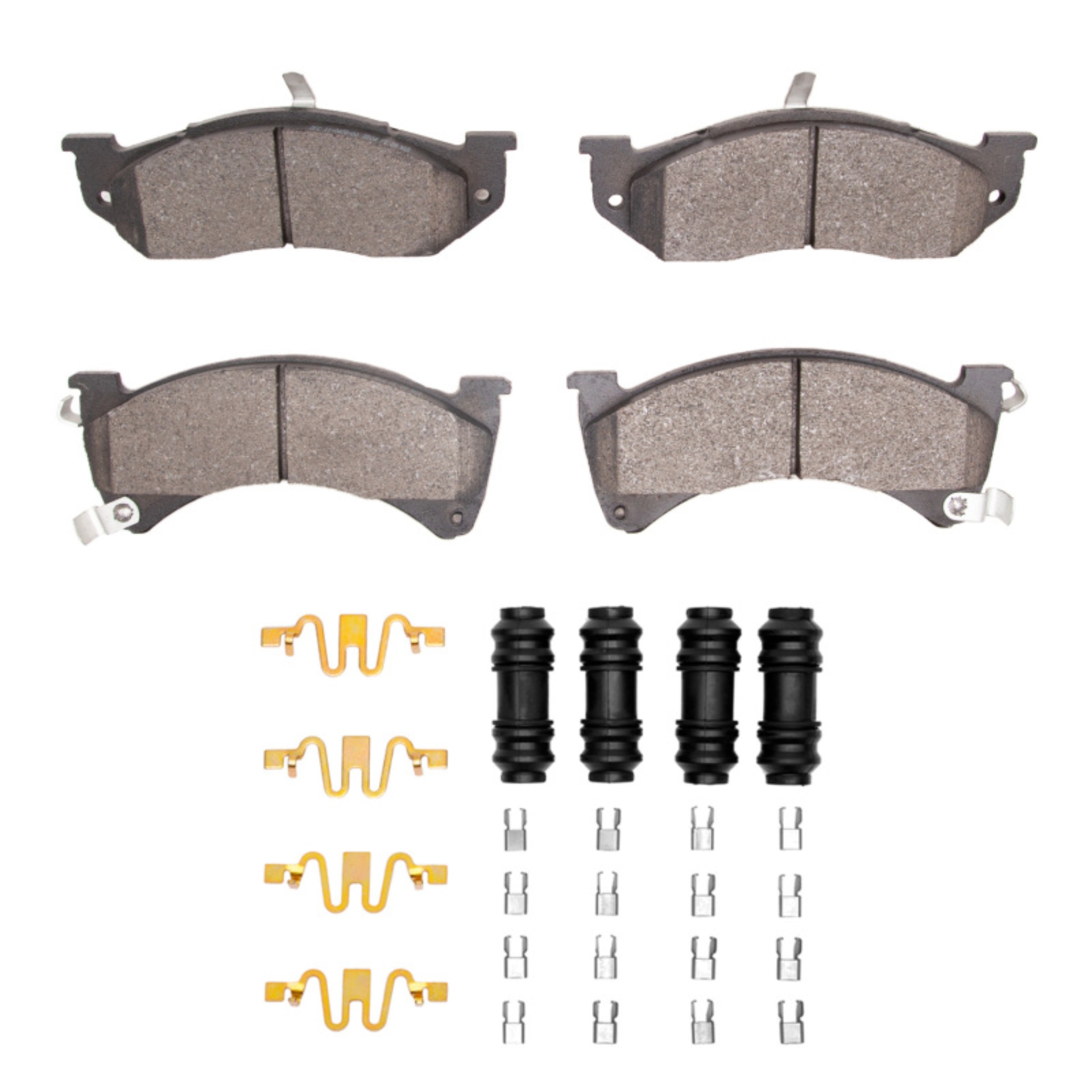 Picture of R1 88-90 Chrysler Dynasty Front Semi Met Pads & Hardware Kit