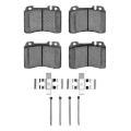 Picture of R1 90-02 Mercedes-Benz 300SL Front Semi Met Pads & Hardware Kit