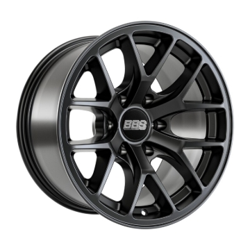 Picture of BBS TS-P 17x9in - 6x135 - 87.1 CB - ET0 - Satin Black Wheel