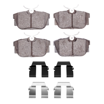 Picture of R1 99-99 Volkswagen EuroVan Rear Semi Met Pads & Hardware Kit