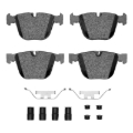 Picture of R1 09-17 BMW ALPINA B7 xDrive Rear Semi Met Pads & Hardware Kit