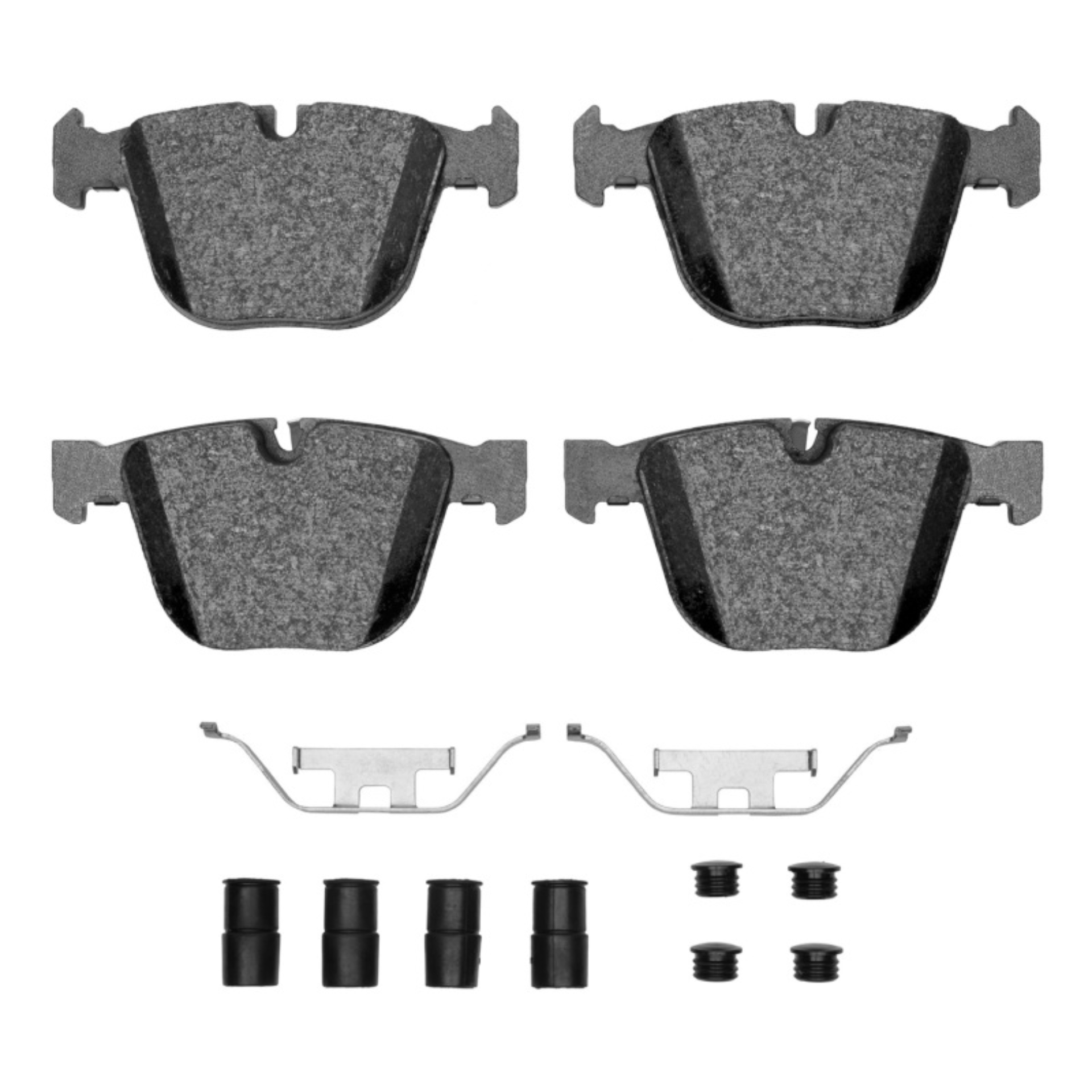 Picture of R1 09-17 BMW ALPINA B7 xDrive Rear Semi Met Pads & Hardware Kit
