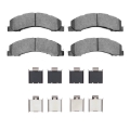 Picture of R1 08-25 Dodge Ram 4500 Front/Rear Semi Met Pads & Hardware Kit