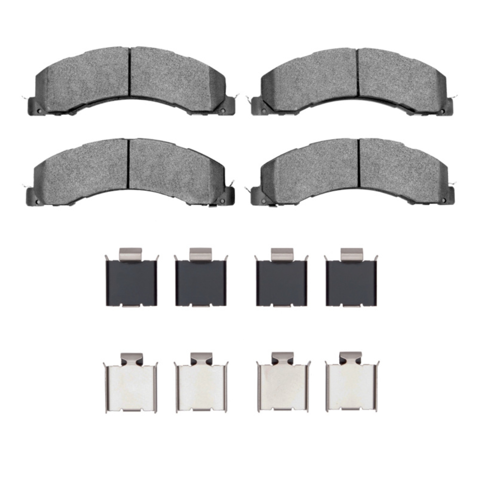 Picture of R1 08-25 Dodge Ram 4500 Front/Rear Semi Met Pads & Hardware Kit