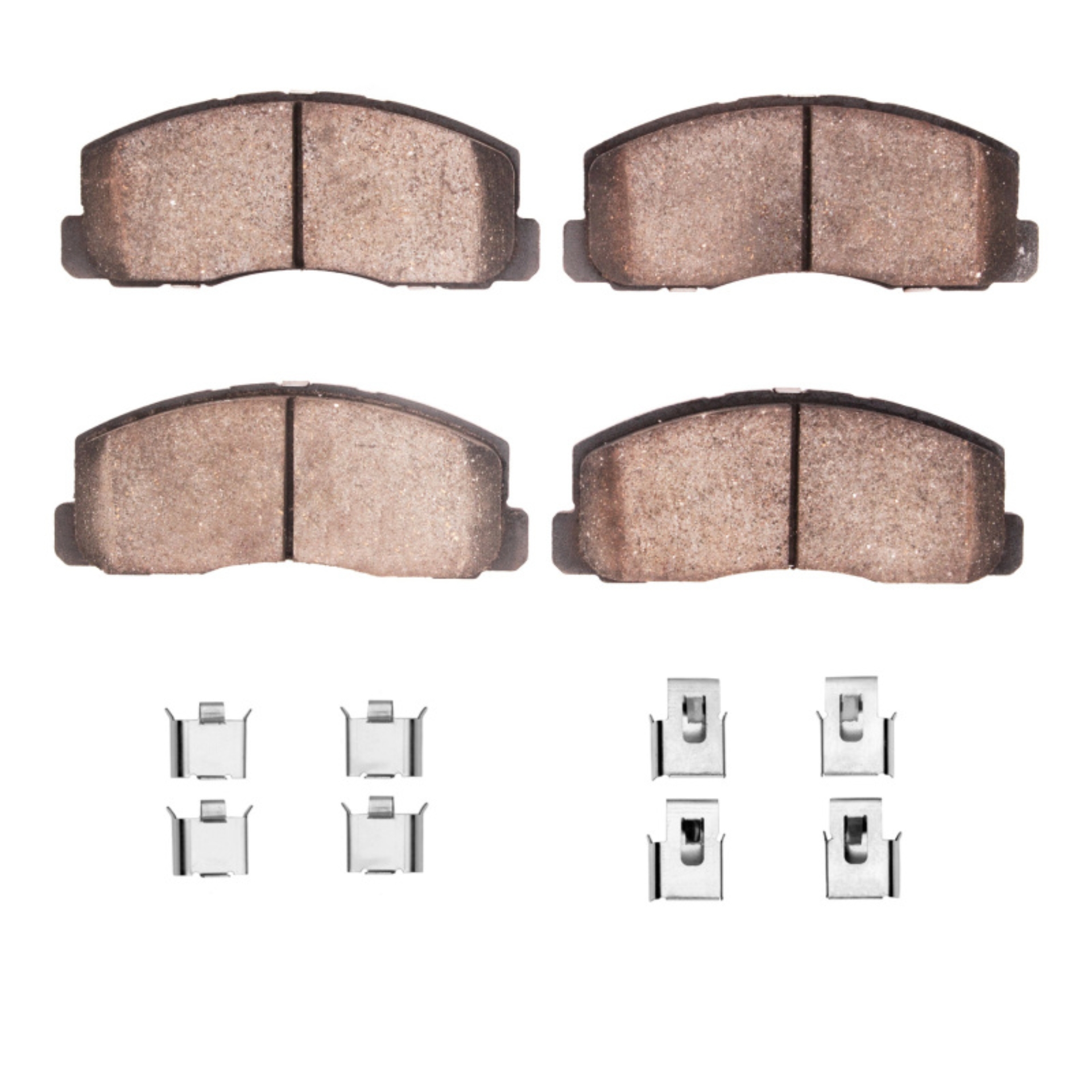 Picture of R1 84-91 Dodge 2000 GTX Front Optimum OE Pads & Hardware Kit