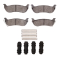Picture of R1 04-08 Chrysler Pacifica Rear Optimum OE Pads & Hardware Kit