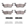 Picture of R1 06-10 Hummer H3 Rear Optimum OE Pads & Hardware Kit