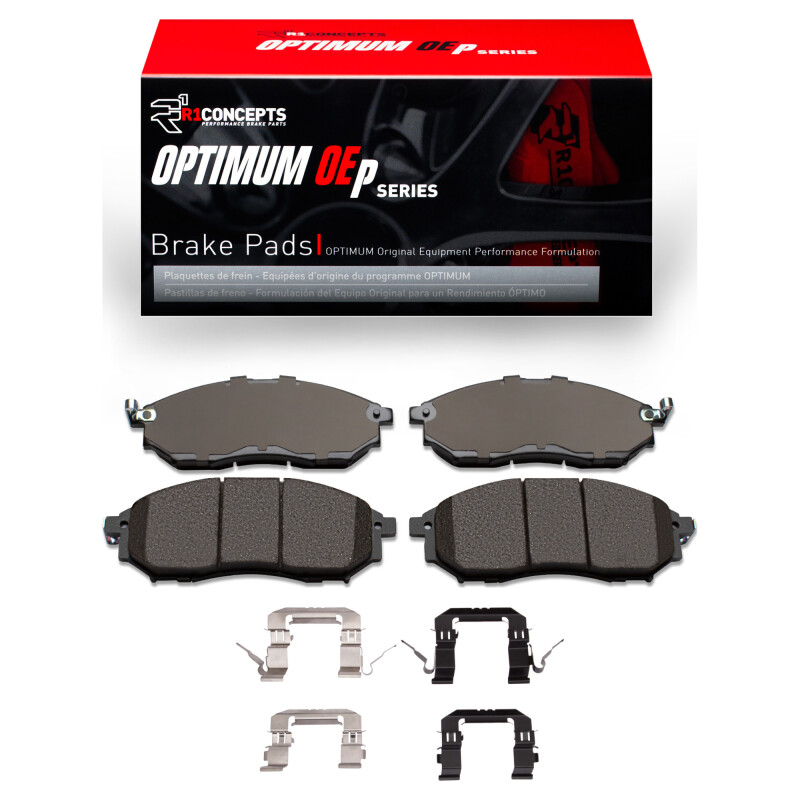 Picture of R1 05-13 Infiniti FX45 Front Optimum OE Pads & Hardware Kit