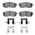 Picture of R1 03-12 Infiniti G35 Front Euro Ceramic Pads & Hardware Kit