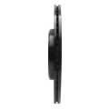 Picture of R1 06-15 Jaguar Super V8 Rear Right Drilled & Slotted Black Brake Rotor