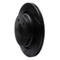 Picture of R1 95-02 BMW Z3 Right Rear Drilled & Slotted Black Brake Rotor