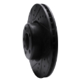 Picture of R1 12-21 BMW 228I Front Left Drilled & Slotted Black Brake Rotor