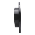 Picture of R1 04-08 Chrysler Pacifica Rear Right Drilled & Slotted Black Brake Rotor