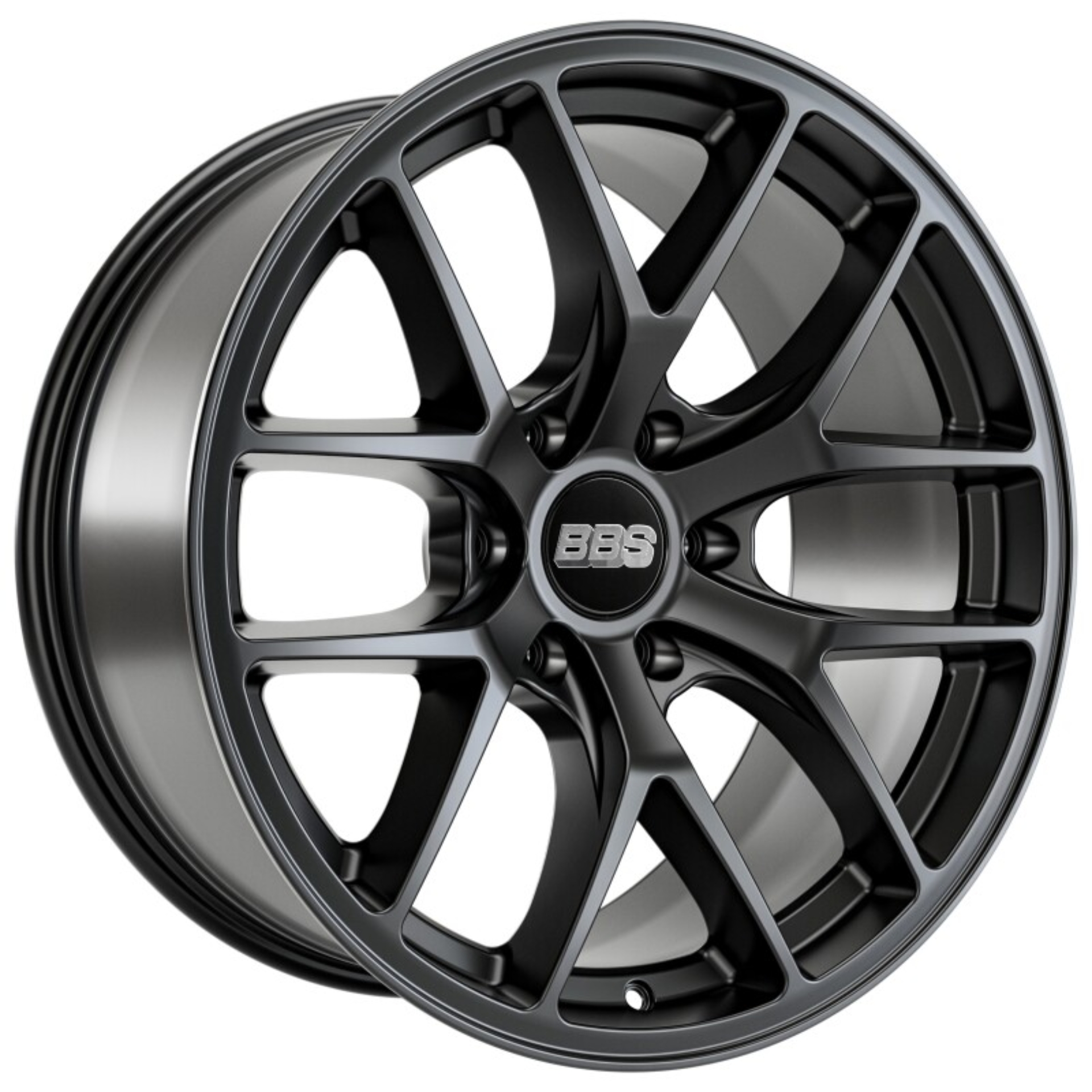 Picture of BBS TS-P 20x9in - 6x135 - 87.1 CB - ET12 - Satin Black Wheel