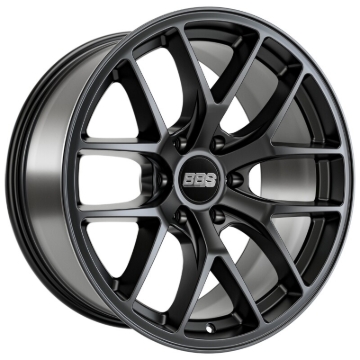 Picture of BBS TS-P 20x9in - 6x135 - 87.1 CB - ET12 - Satin Black Wheel