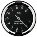 Picture of Autometer Chronocentric Tachometer - 80mm Blk - 0-10K RPM