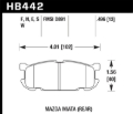 Picture of Hawk Performance 01-03 Mazda Miata HPS 5.0 Rear Brake Pads