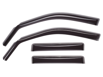 Picture of WeatherTech 2015+ Ford Edge Front and Rear Side Window Deflectors - Dark Smoke
