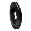 Picture of R1 09-12 Chevrolet Colorado Front Left Drilled & Slotted Black Brake Rotor