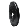 Picture of R1 09-12 Chevrolet Colorado Front Left Drilled & Slotted Black Brake Rotor
