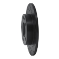 Picture of R1 02-06 Audi A4 Quattro Rear Right Drilled & Slotted Black Brake Rotor